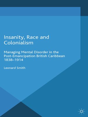 cover image of Insanity, Race and Colonialism